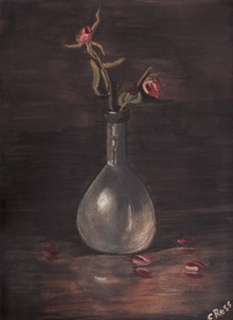 Art by Esther Dried Roses-web