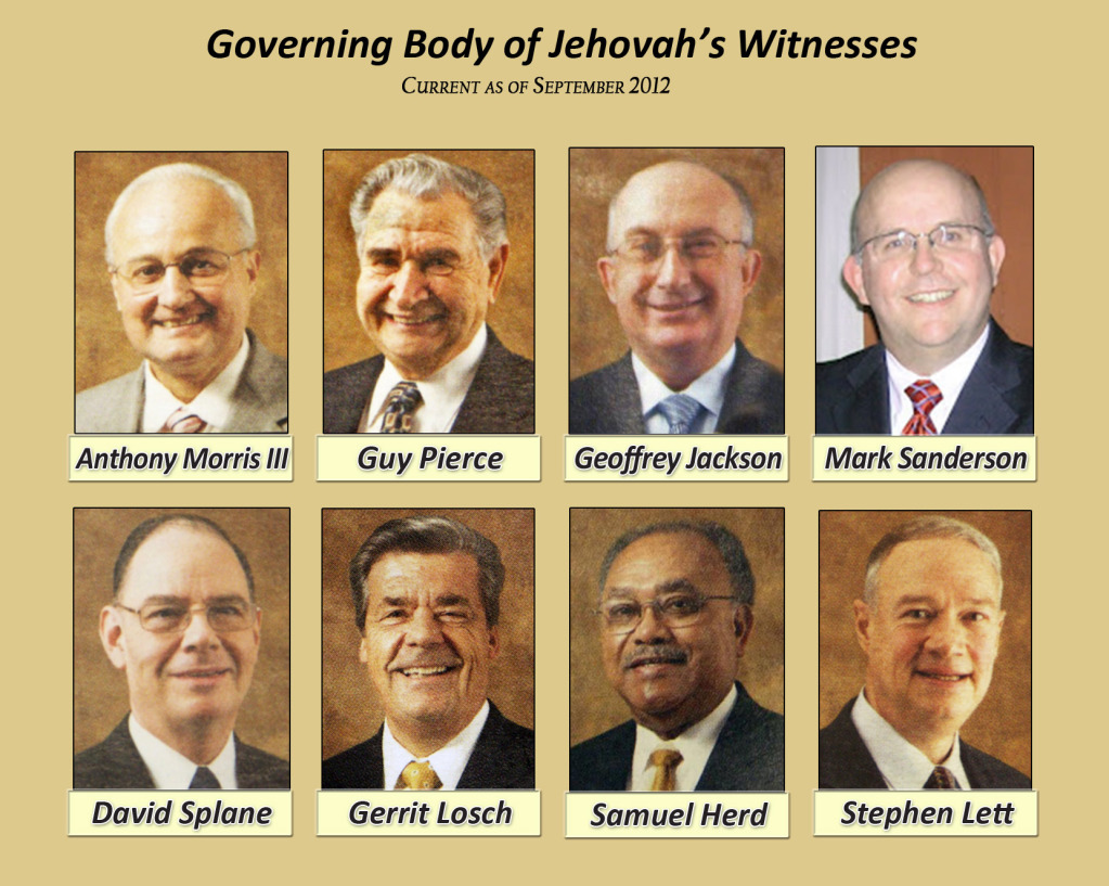governing body of Jehovah's Witnesses have overwhelming credentials?