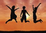leaping for joy. address health challenges using intuition